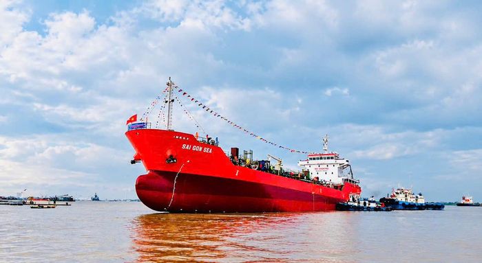 Ngành công nghiệp đóng tàu là động lực trực tiếp cho mục tiêu tăng trưởng hai con số. Ảnh: SBIC