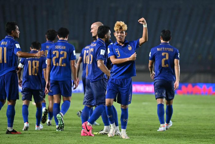 Đội tuyển Thái Lan đánh bại Việt Nam 2-0 trong khuôn khổ bảng B FIFA ASEAN Cup 2026. Ảnh: FA Thailand