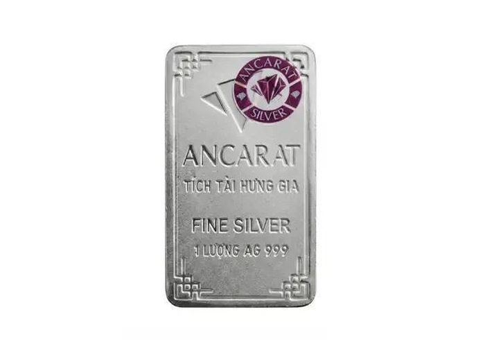 Tại Ancarat, dòng Ngân Long Quảng Tiến 999 loại 1 lượng được niêm yết 2,131 triệu đồng mua vào và 2,197 triệu đồng bán ra. Ảnh minh họa