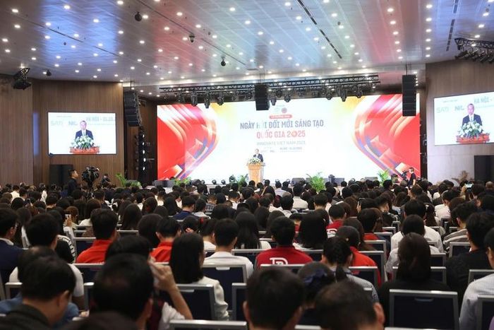 Lễ hưởng ứng Ngày hội Đổi mới sáng tạo quốc gia 2025 (Ảnh: TG/chinhphu.vn)