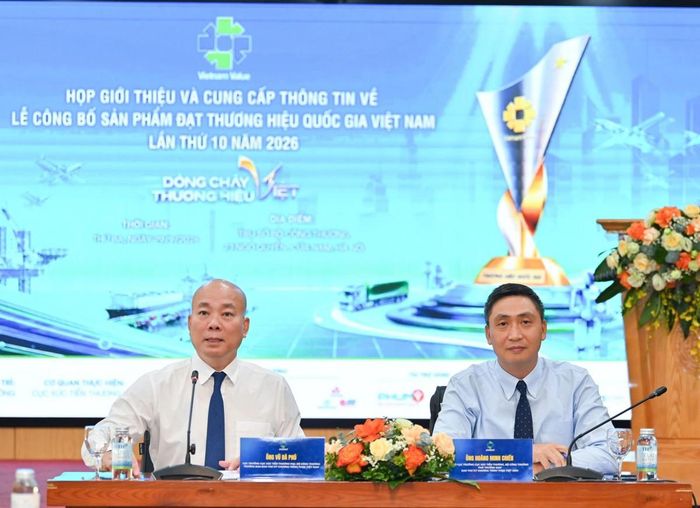 Lãnh đạo Cục Xúc tiến thương mại (Bộ Công Thương) thông tin về Lễ Công bố sản phẩm đạt Thương hiệu quốc gia Việt Nam lần thứ 10 năm 2026.