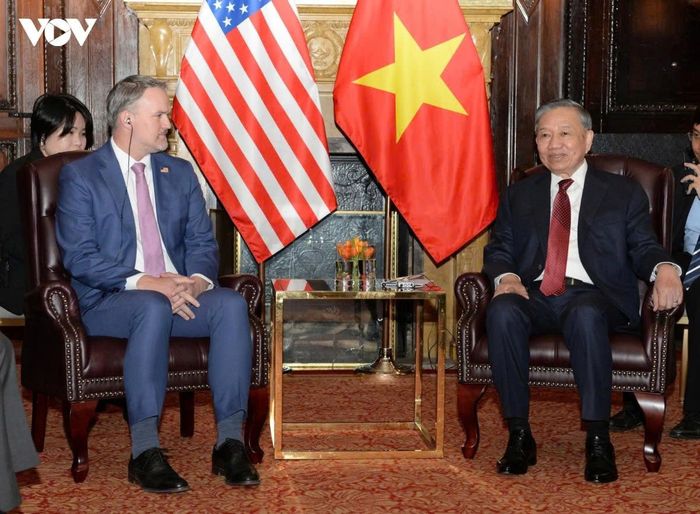  Tổng Bí thư, Chủ tịch nước Tô Lâm tiếp Đại diện Thương mại Mỹ Jamieson Greer