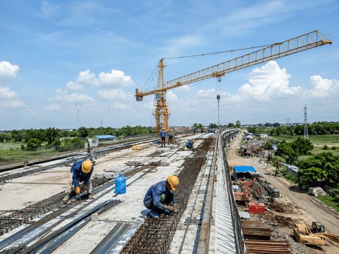 Chủ đầu tư của nhiều dự án cao tốc đang tìm mọi giải pháp để giữ nhịp thi công, tăng tốc tiến độ. Ảnh minh hoạ: Q.T