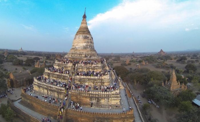 Khu di sản Bagan, Myanmar. Ảnh: Reuters