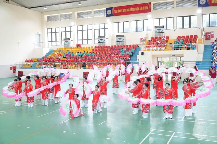 Tiết mục dự thi tại chương trình. Ảnh: Nga Nguyễn