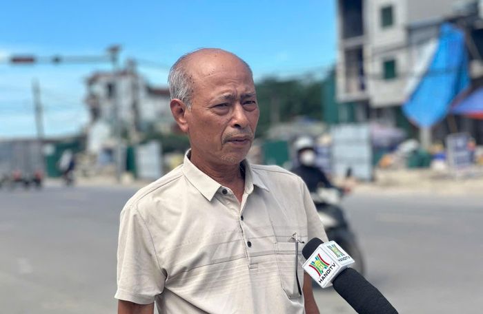 Ông Đào Huy Lim (68 tuổi), tổ dân phố Nhân Huệ, phường Yên Nghĩa. Ảnh: VT