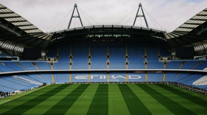 Góc nhìn sân Etihad, sân nhà của Manchester City. Nguồn: Man City