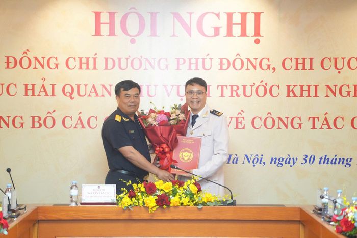 Ông Đỗ Hoàng Anh Khoa, Phó Chánh Văn phòng Cục Hải quan, được điều động, bổ nhiệm giữ chức Phó Chi cục trưởng Chi cục Hải quan khu vực I kể từ ngày 1-10-2026. Ảnh: Phạm Hùng
