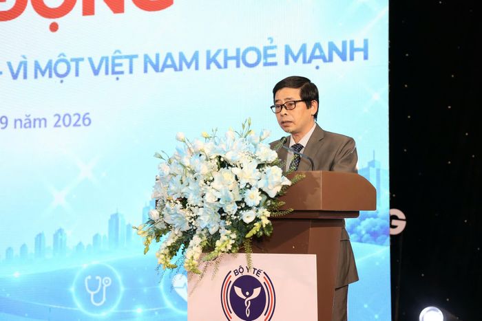 Ông Dương Chí Nam, Phó Cục trưởng Cục Phòng bệnh (Bộ Y tế) phát biểu. Ảnh: Trần Minh