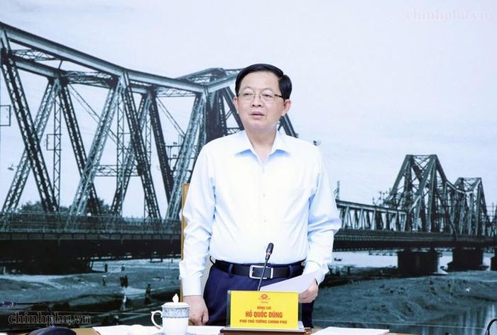 Phó Thủ tướng Hồ Quốc Dũng kết luận. Ảnh: chinhphu.vn/Gia Huy