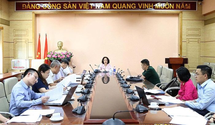 Quang cảnh cuộc họp. Ảnh: Trần Minh