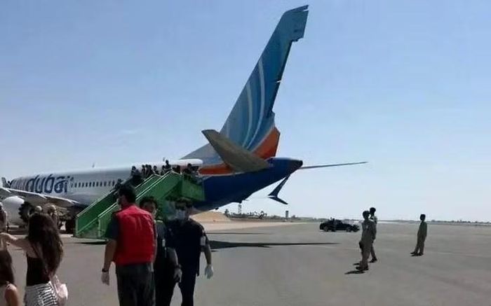 Chiếc máy bay được chuyển hướng đến Saudi Arabia. Ảnh: Times Of Israel