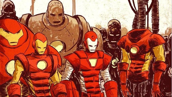  Diện mạo các bộ giáp đã kích thích sự tò mò của độc giả. Ảnh: Marvel Comics. 