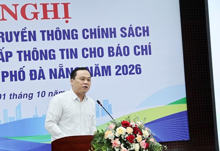 Đại diện Sở Xây dựng Đà Nẵng trình bày tham luận tại Hội nghị