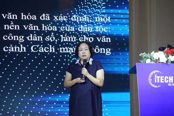 Chánh Văn phòng Cục Di sản văn hóa (Bộ VHTTDL) Phạm Thị Khánh Ngân chia sẻ ở góc độ quản lý