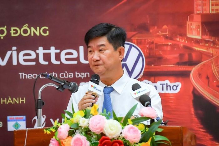 Phó Giám đốc Sở VHTTDL TP. Cần Thơ Lâm Thanh Dũng phát biểu