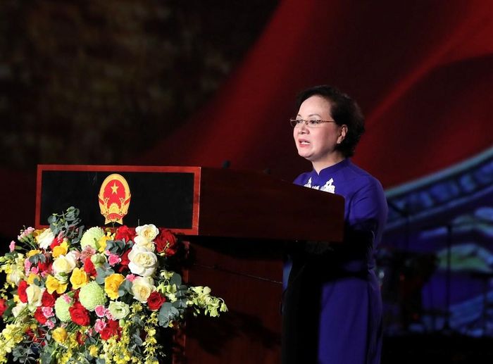 Phó Thủ tướng Phạm Thị Thanh Trà phát biểu tại Lễ hội