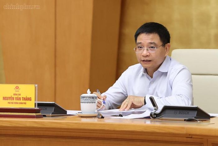 Đồng chí Nguyễn Văn Thắng, Phó Thủ tướng Chính phủ dự Hội nghị - Ảnh: chinhphu.vn/Nhật Bắc