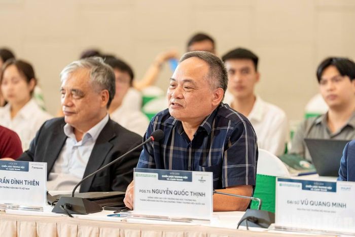 PGS. TS Nguyễn Quốc Thịnh, chuyên gia thương hiệu, Thành viên Ban chuyên gia Chương trình Thương hiệu Quốc gia Việt Nam. (Ảnh: K.D)