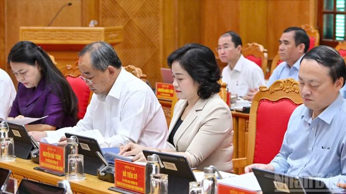 Các đại biểu dự hội nghị. (Ảnh: THỦY NGUYÊN)