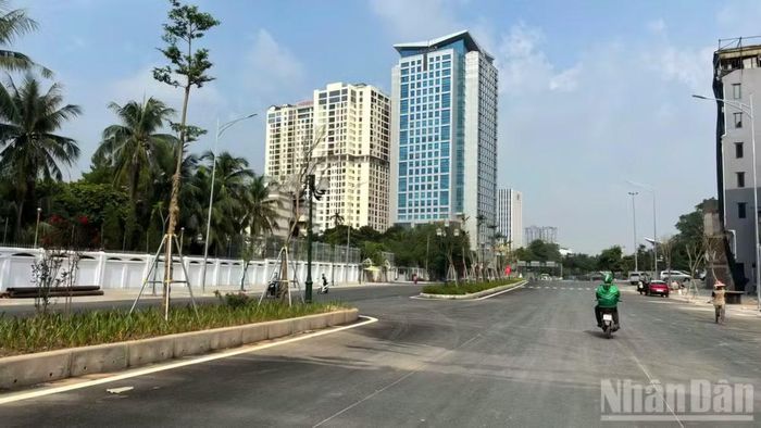 Hà Nội vừa thông báo điều chỉnh tổ chức giao thông giảm ùn tắc giao thông sau khi tuyến Vành đai 1. (Ảnh TRÍ DŨNG)