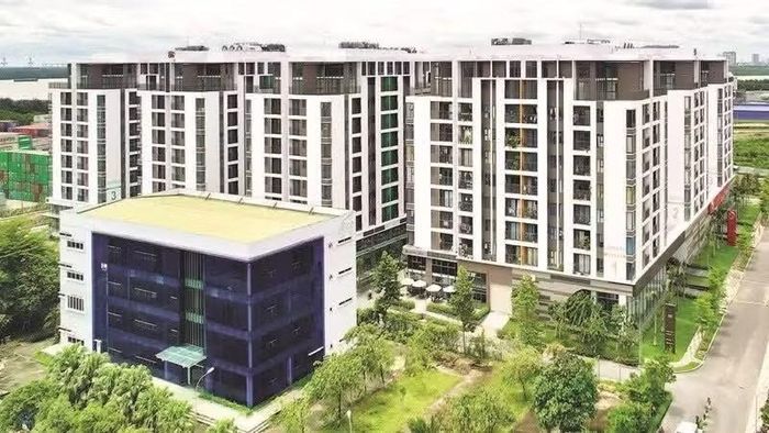 Dự án nhà ở xã hội trên địa bàn Thành phố Hồ Chí Minh được đưa vào sử dụng. (Ảnh: Thế Anh)
