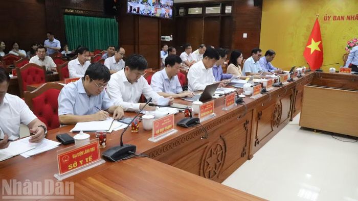 Các đại biểu dự hội nghị. (Ảnh: CÔNG LÝ)