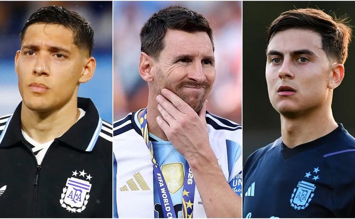 Dybala và Molina không được câu lạc bộ chủ quản cho phép tham dự trận đấu cuối cùng trong màu áo Argentina của Messi. Ảnh: worldsoccertalk