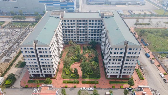 Nhà ở xã hội tại phường Yên Phong, TP Bắc Ninh.
