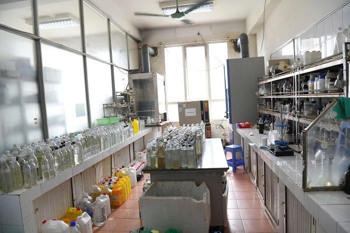 Khu vực phòng thí nghiệm của một số đơn vị. Ảnh: C04 CUNG CẤP