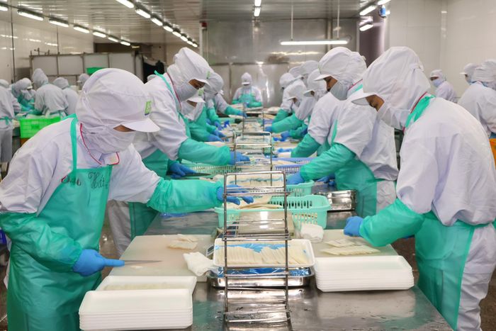  Dịp cuối năm, nhu cầu lao động ngành sản xuất tăng nhanh. Ảnh: HỒNG ĐÀO 