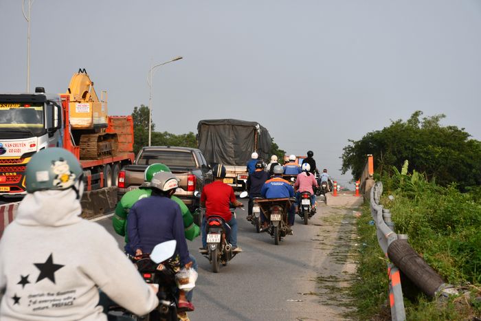  Dự án mở rộng tuyến đường cũng bao gồm xây dựng cầu Lớn, hoàn chỉnh nút giao Cầu Lớn cùng các đường chui, đường nhánh giao cắt 