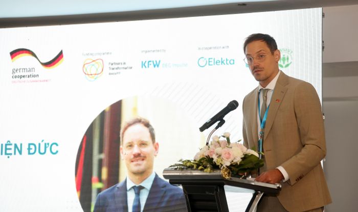  Ông Michael Swen Lehmann, Phó Phòng Hợp tác Phát triển, Đại sứ quán Đức tại Hà Nội 