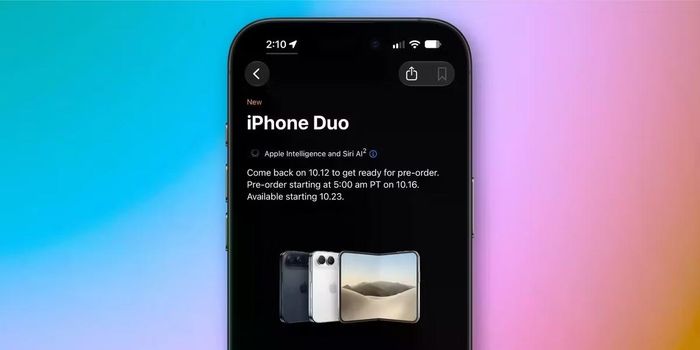 Nếu sẵn tài chính để mua iPhone Duo, hãy chuẩn bị trước cho việc đặt hàng.