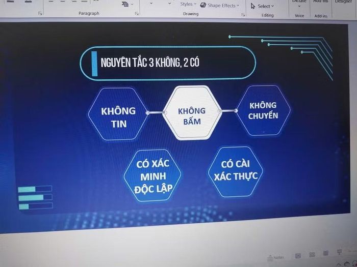 Trung tá, TS. Nguyễn Văn Nhật lưu ý sinh viên nguyên tắc "3 không, 2 có".