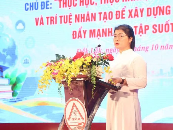 Người dân Đắk Lắk hưởng ứng "Tuần lễ hưởng ứng học tập suốt đời 2026" tại Đắk Lắk. (Ảnh: TT)