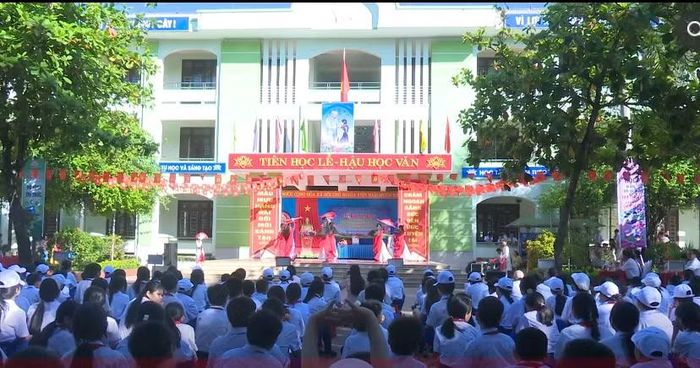 Học sinh Trường THCS Nguyễn Huệ hưởng ứng Tuần lễ học tập suốt đời năm 2026.