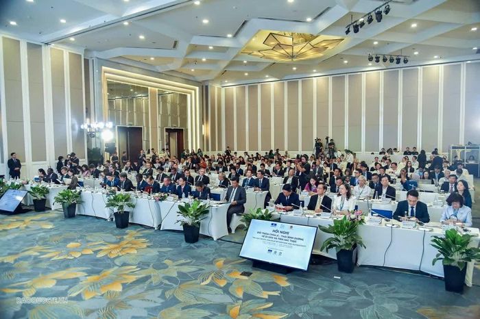 Hội nghị quy tụ khoảng 250 đại biểu trong nước và quốc tế. (Ảnh: Quang Hòa)