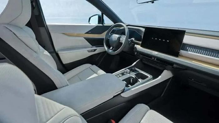 Nội thất của Lexus TZ 2027.
