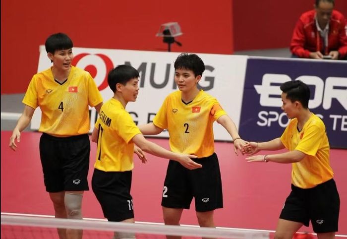 Cầu mây Việt Nam tiếp tục gây ấn tượng tại ASIAD 2026. Ảnh: Cục TDTTVN