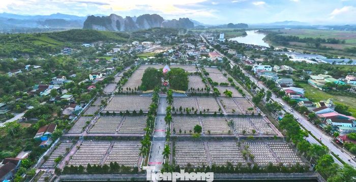 Nghĩa trang liệt sĩ Việt - Lào hiện là nơi an nghỉ của 11.180 liệt sĩ.