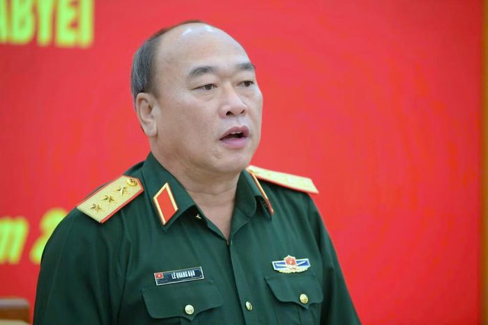 Thượng tướng Lê Quang Đạo yêu cầu các sĩ quan tiếp nối uy tín của lực lượng gìn giữ hòa bình Việt Nam trong sứ mệnh quốc tế cao cả.