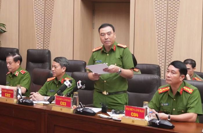Đại tá Phạm Trường Giang - Phó Cục trưởng C03. Ảnh: Trọng Quân