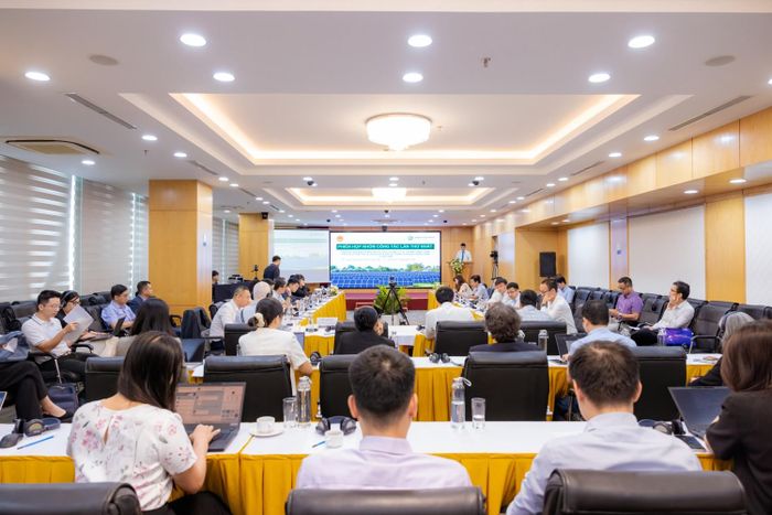 Phiên họp Tổ công tác triển khai Biên bản ghi nhớ (MOU) về hợp tác trong chuyển dịch năng lượng.