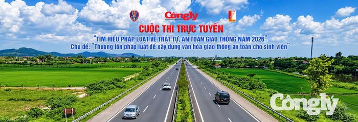 Banner Cuộc thi trực tuyến "Tìm hiểu pháp luật về trật tự, an toàn giao thông năm 2026".