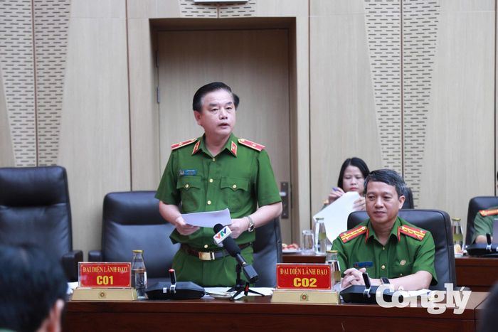 Thiếu tướng Trần Văn Toản - Phó Chánh Văn phòng C01 thuộc Bộ Công an.