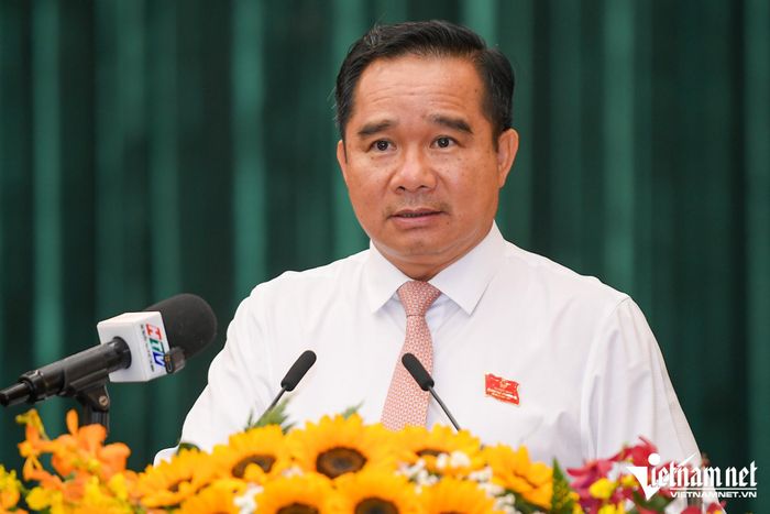 Chủ tịch UBND TPHCM Nguyễn Văn Được. Ảnh: Nguyễn Huế