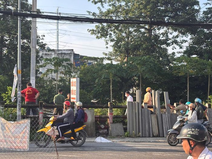 Hiện trường vụ tai nạn. Ảnh: ND