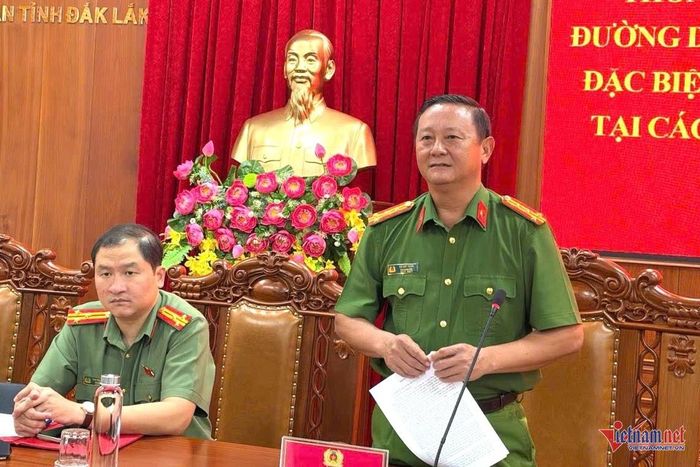 Đại tá Võ Duy Tuấn, Phó Giám đốc Công an tỉnh Đắk Lắk. Ảnh: Hải Dương