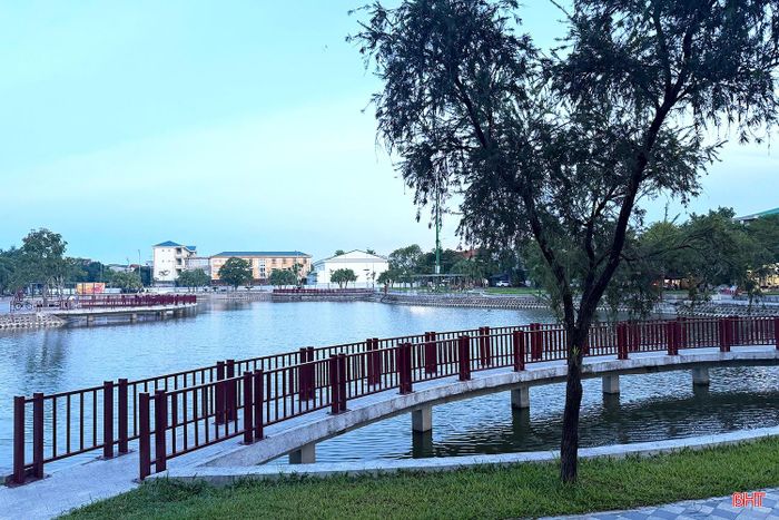 Hồ Bảy Mẫu - nơi xảy ra sự việc.